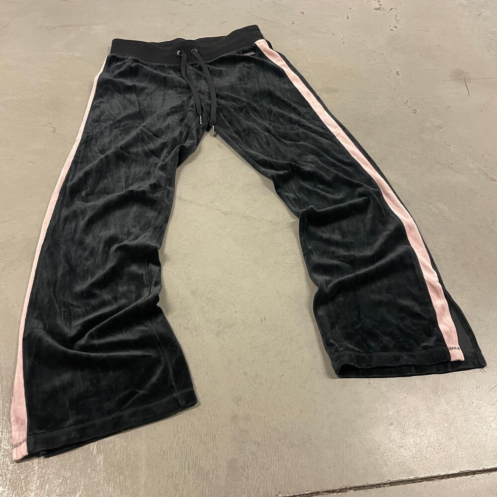Y2K low rise Calvin Klein flared velour sweatpants 30x31